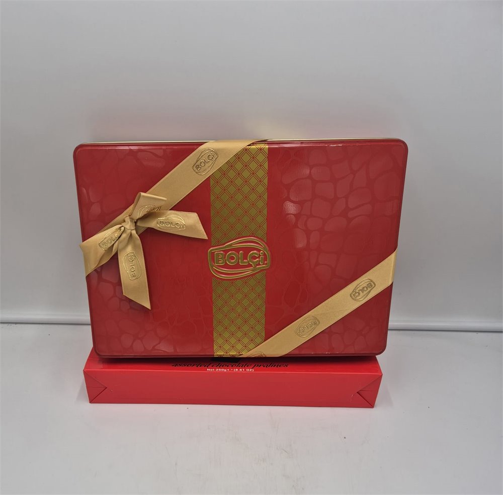 מארז שוקולד בקופסת ברזל